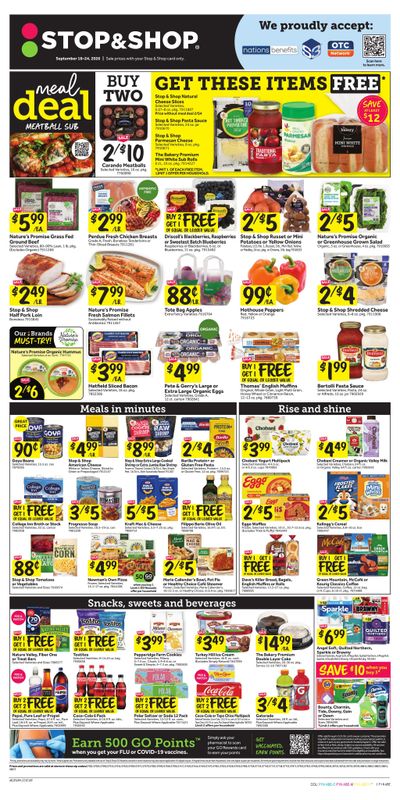 Stop & Shop (Elizabeth Area, NJ) Weekly Ad September 18 - 24, 2026