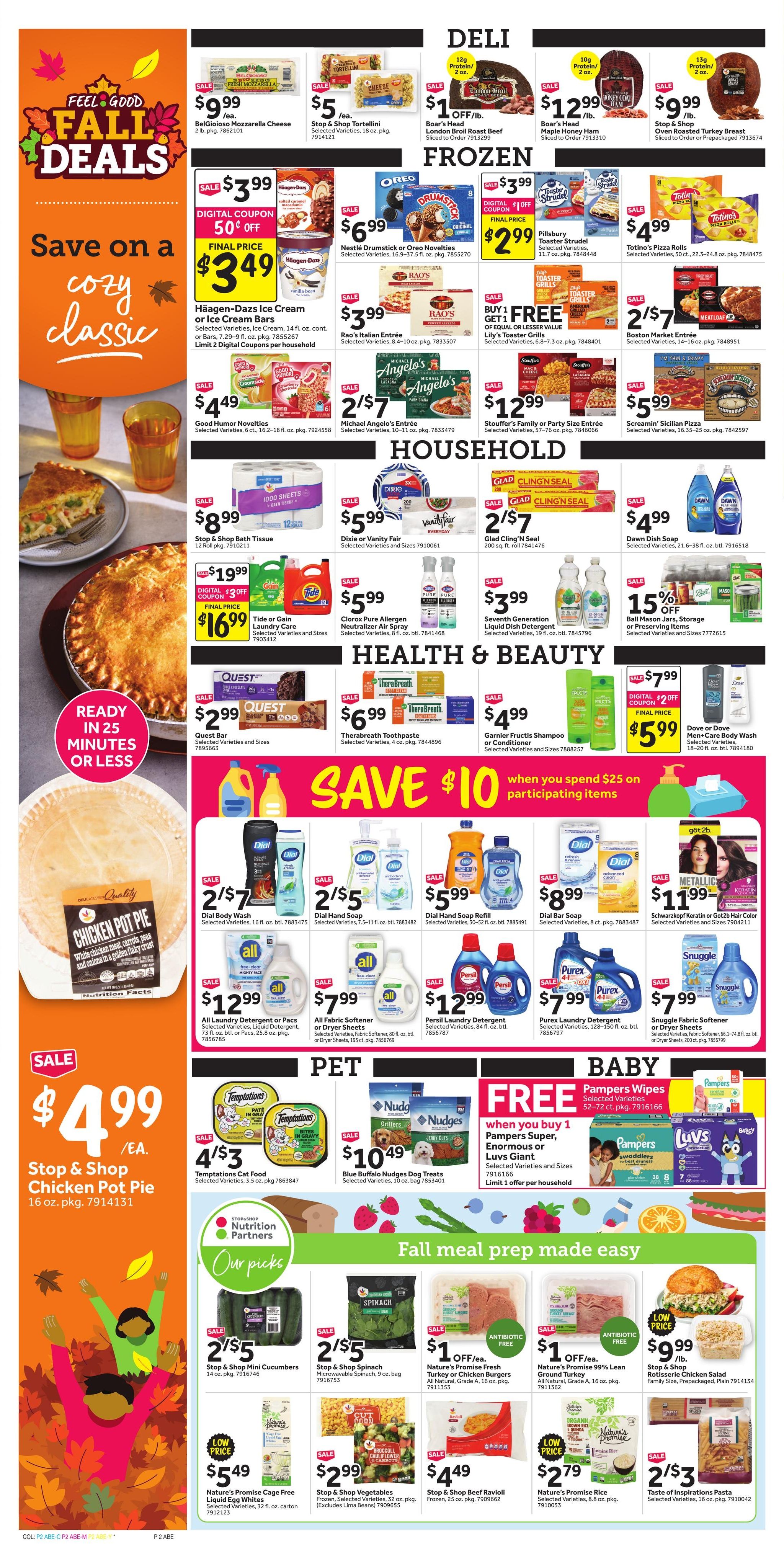 Stop & Shop (Elizabeth Area, NJ) Weekly Ad September 18 - 24, 2026