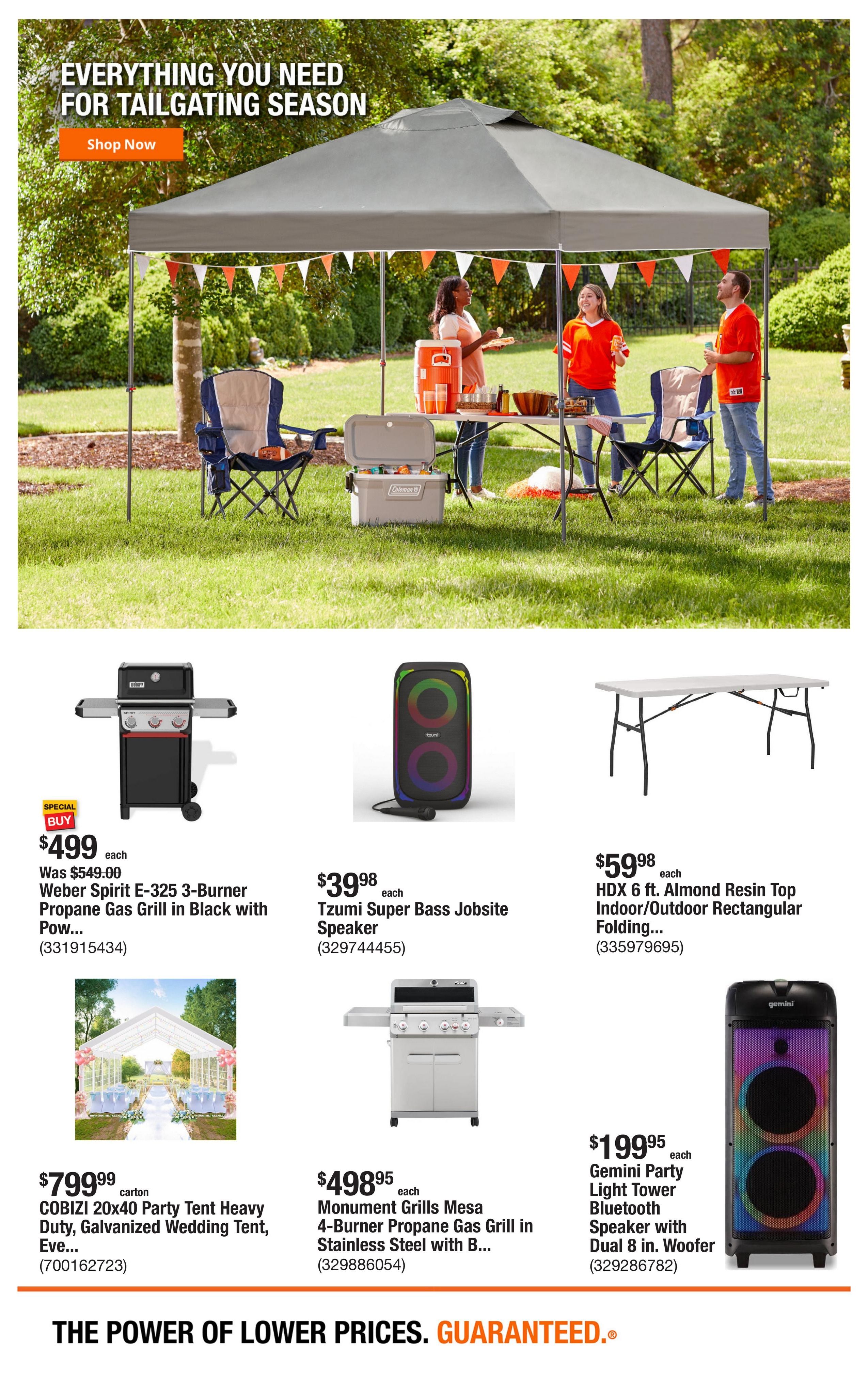 Home Depot (Gainesboro-Livingston Area, TN) Weekly Ad September 10 - 24, 2026