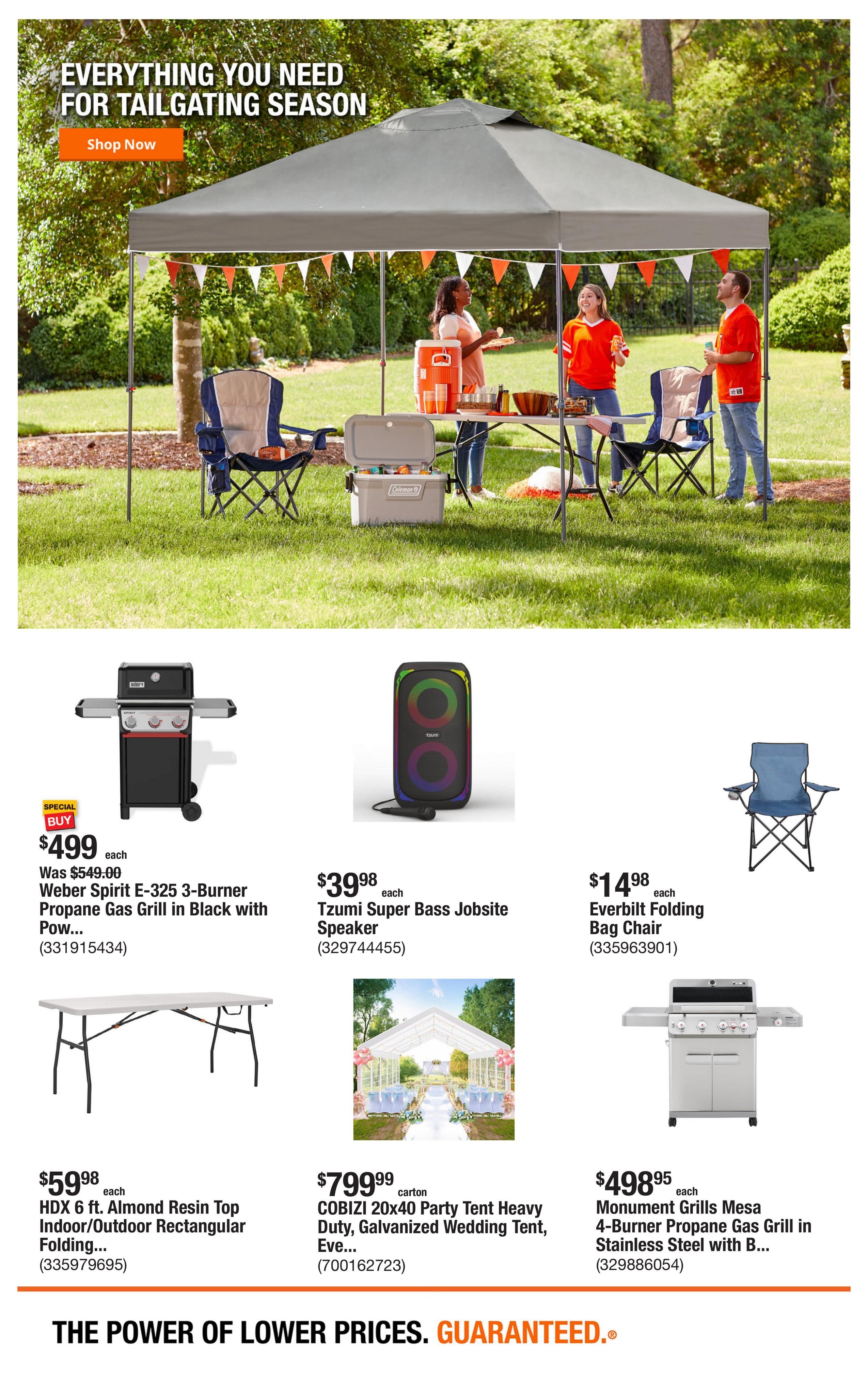 Home Depot (Benedict Area, ND) Weekly Ad September 10 - 24, 2026
