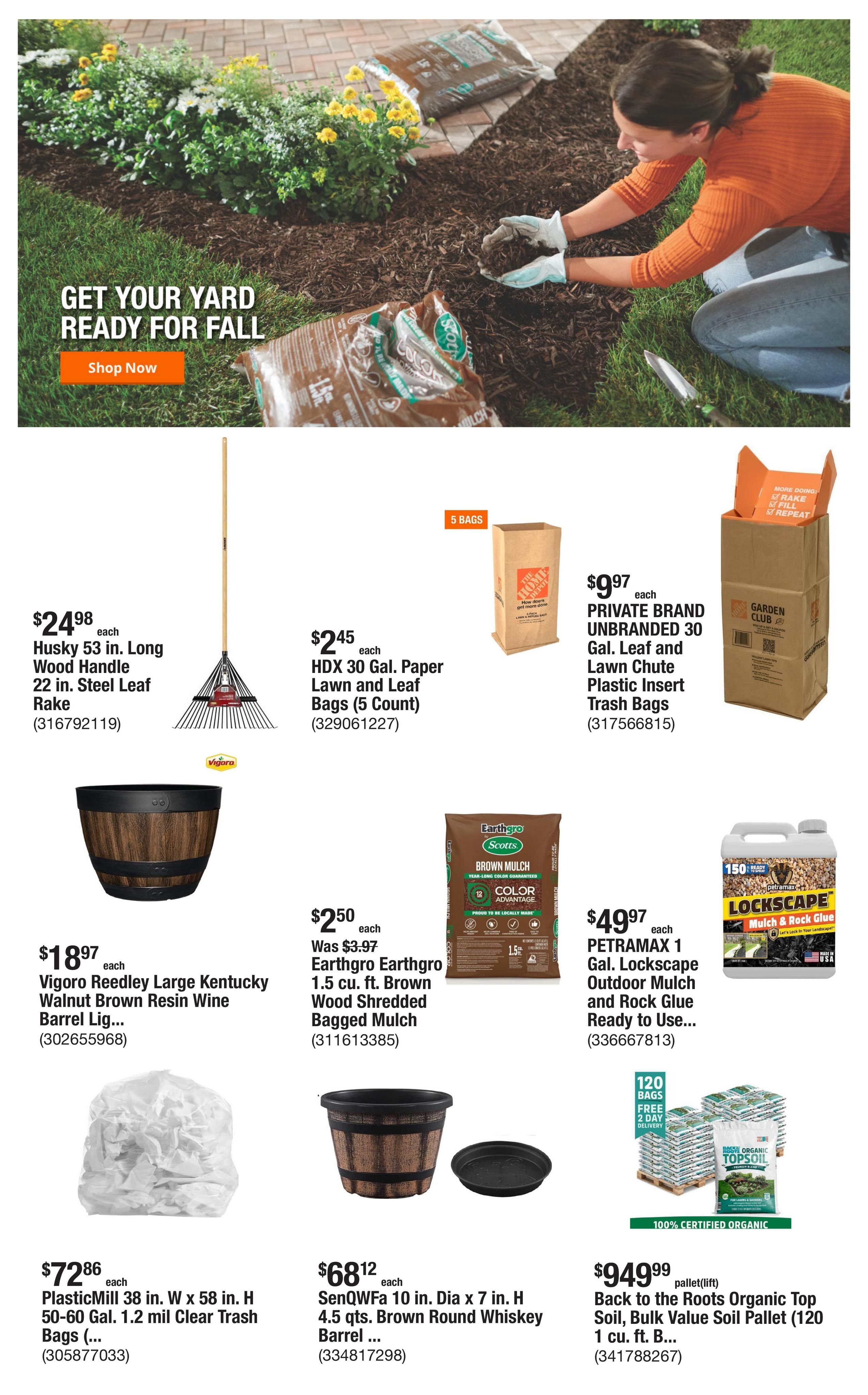 Home Depot (Arkoma-Talihina Area, OK) Weekly Ad September 10 - 24, 2026