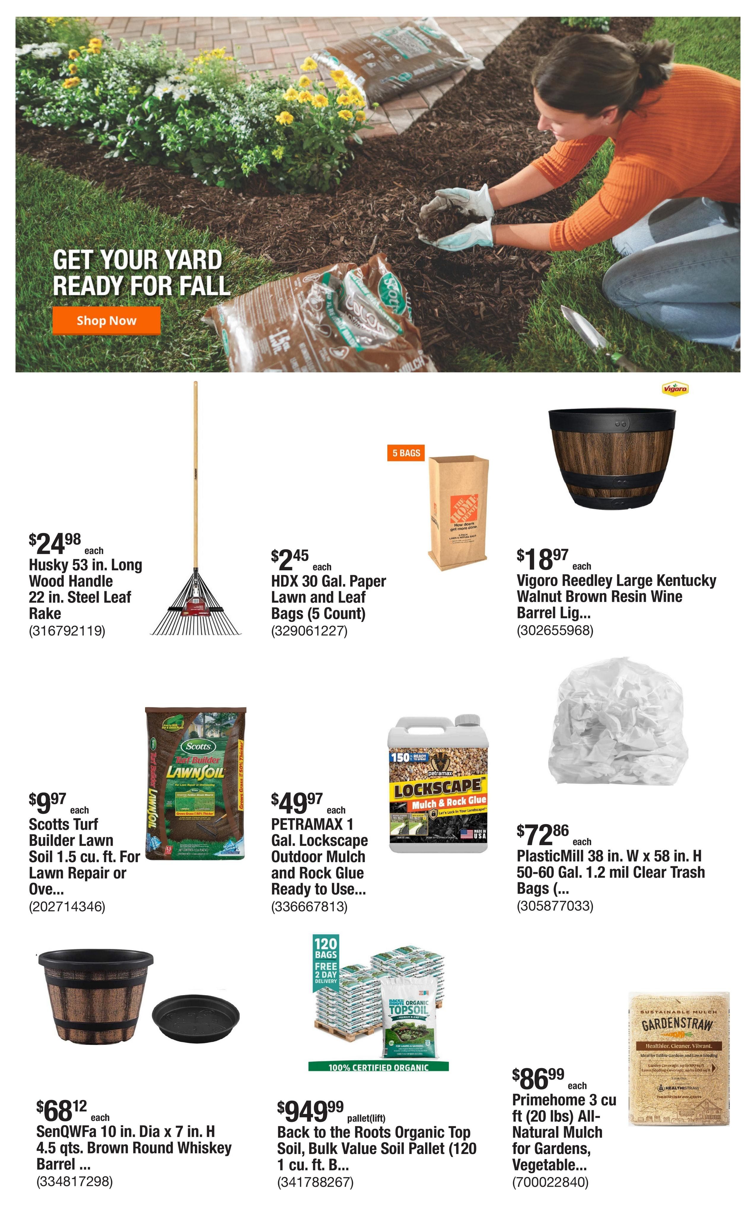 Home Depot (Bellevue-Twin Falls Area, ID) Weekly Ad September 10 - 24, 2026