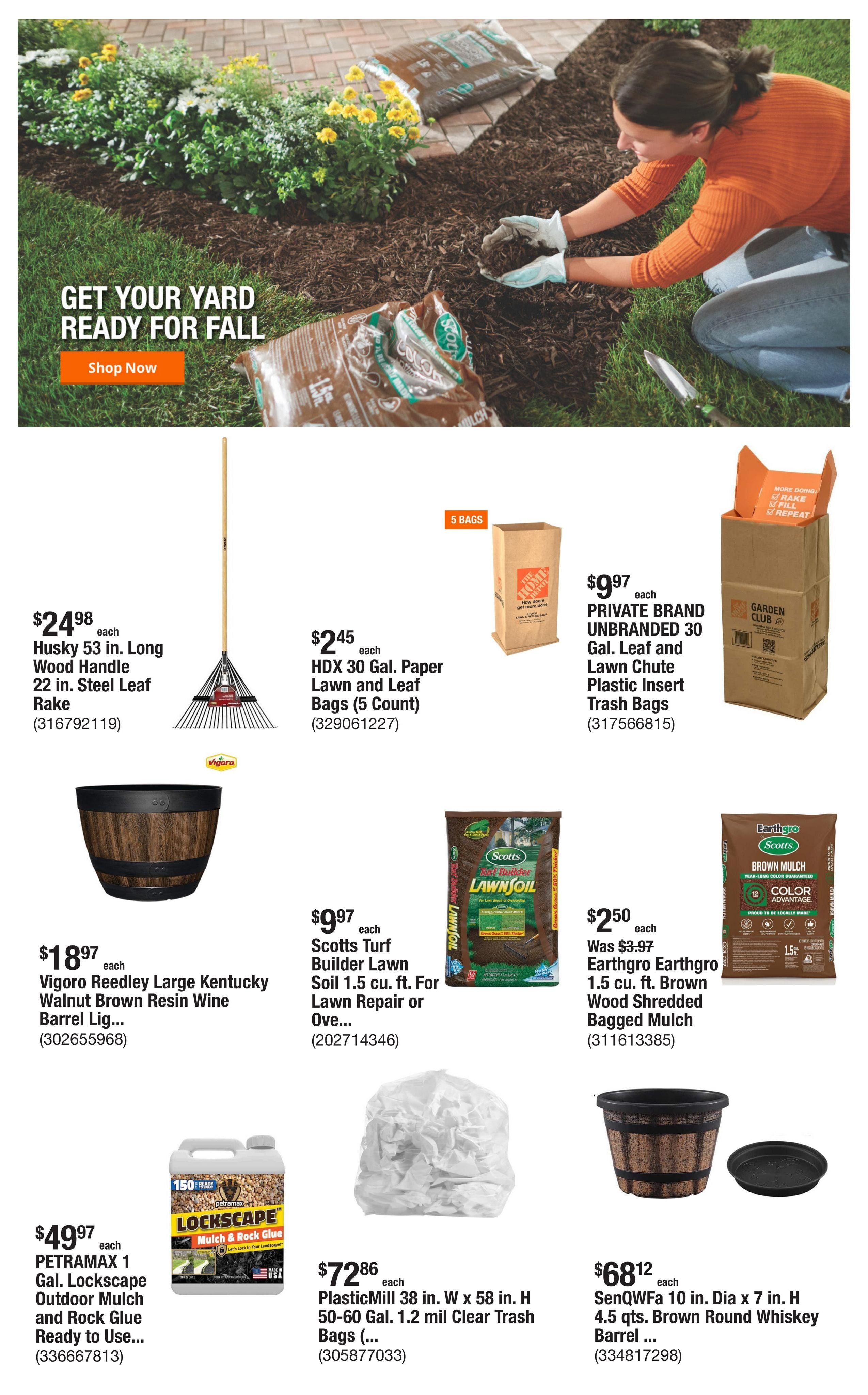 Home Depot (Chanute Area, KS) Weekly Ad September 10 - 24, 2026