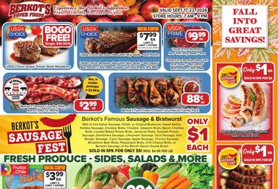Berkot's Super Foods (Midlothian, IL) Weekly Ad September 17 - 23, 2026