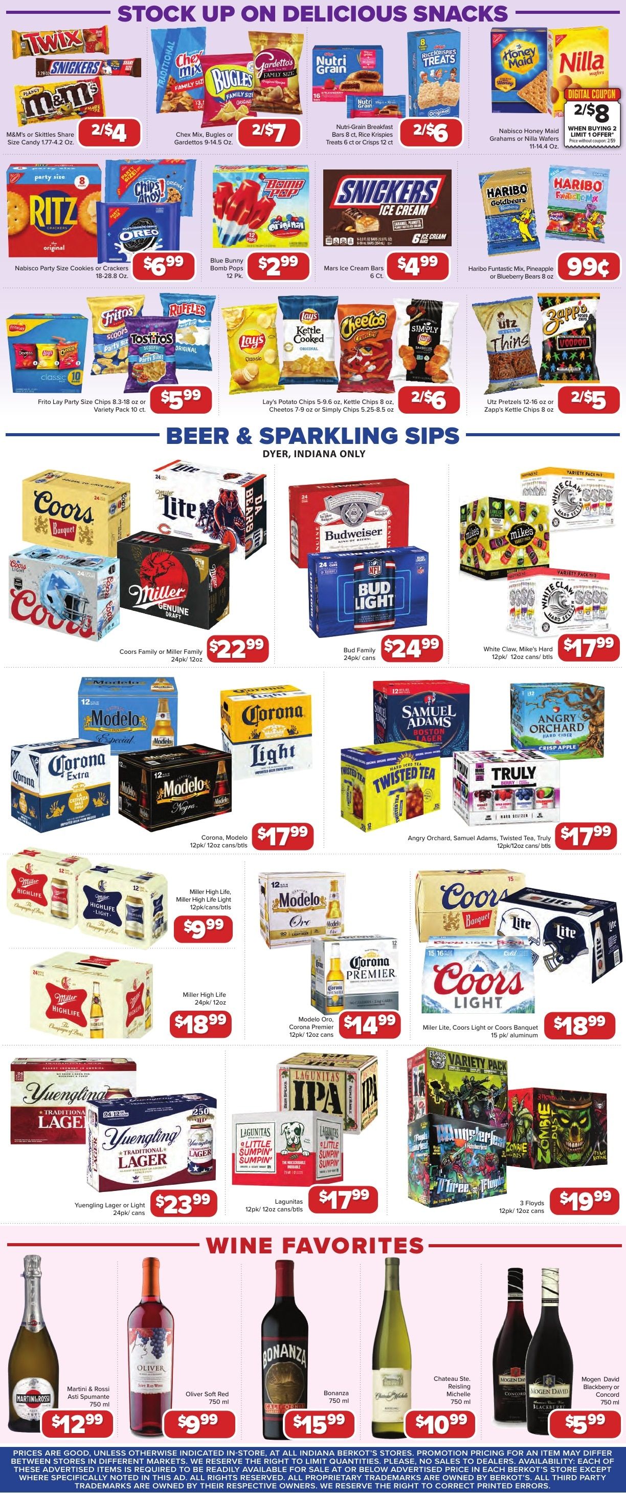 Berkot's Super Foods (Dyer, IN) Weekly Ad September 17 - 23, 2026