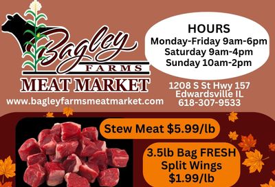 Bagley Farms Meat Market Weekly Ad September 17 - 23, 2026