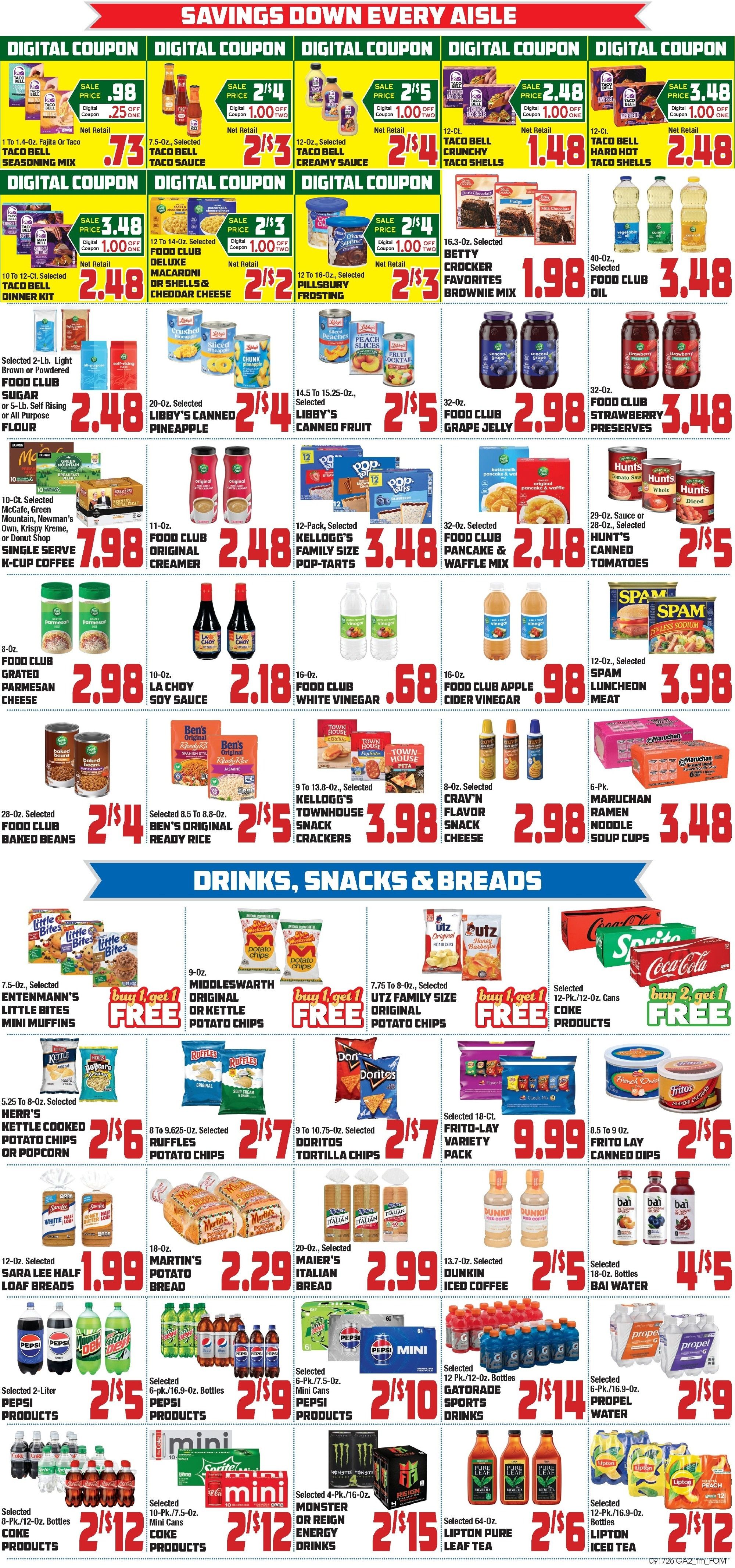 John Herr's Village Market Weekly Ad September 17 - 23, 2026