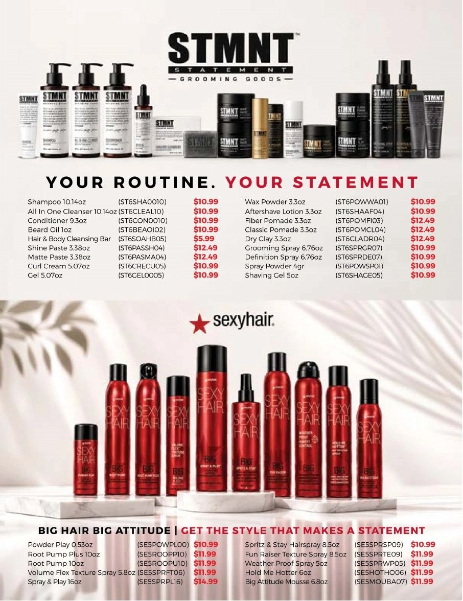 Nancy's Beauty Warehouse Monthly Catalog Weekly Ad October 1 - 31, 2026