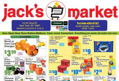 Jack's Market NYC Weekly Ad September 18 - 24, 2026