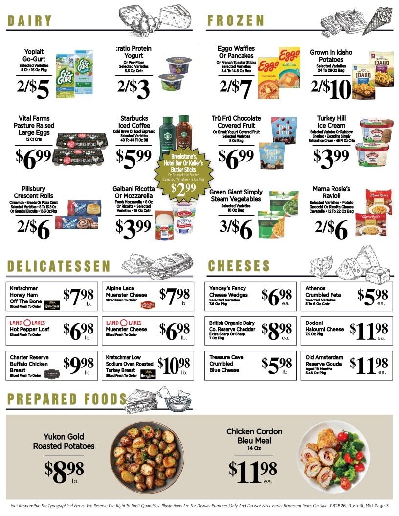 Rastelli Market Fresh Weekly Ad September 11 - 24, 2026