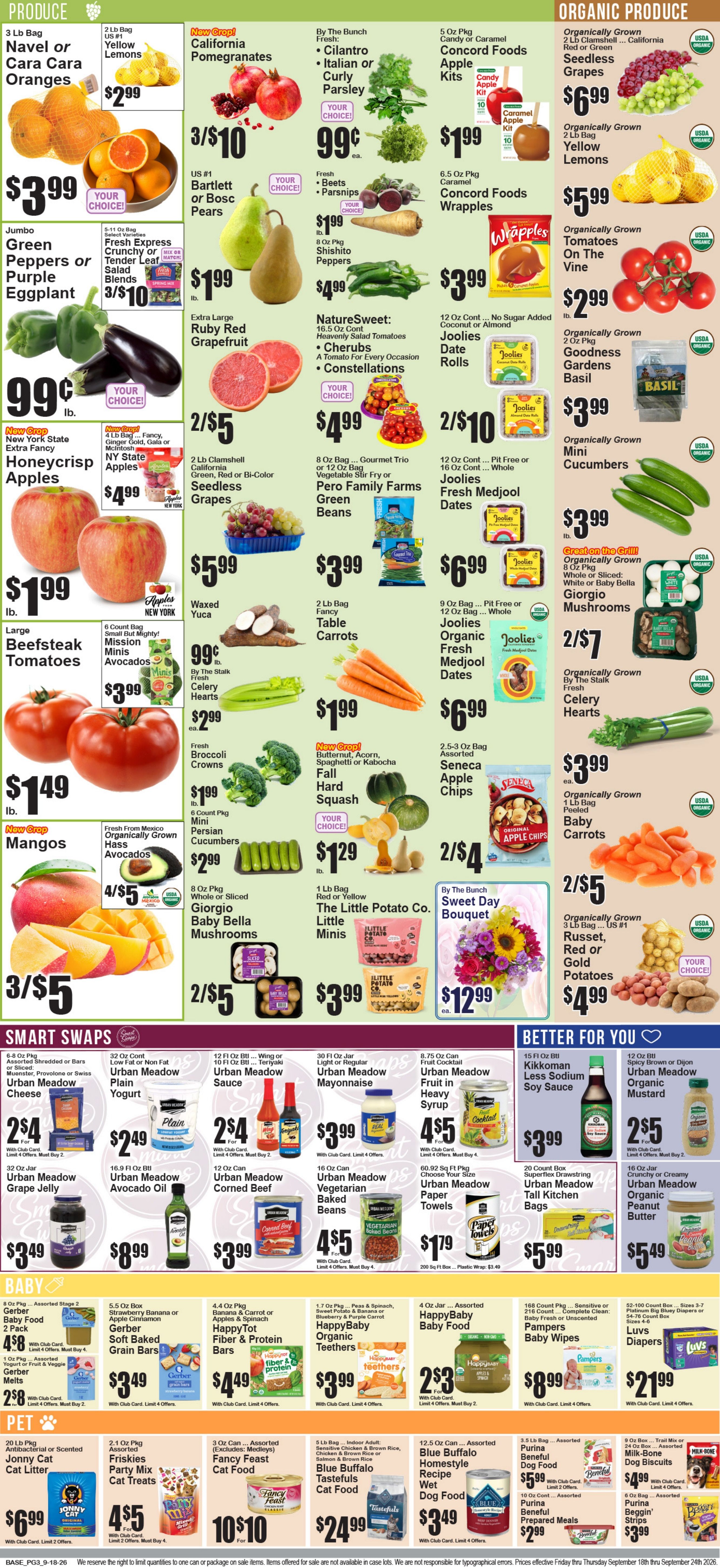 Food World Supermarket Weekly Ad September 18 - 24, 2026