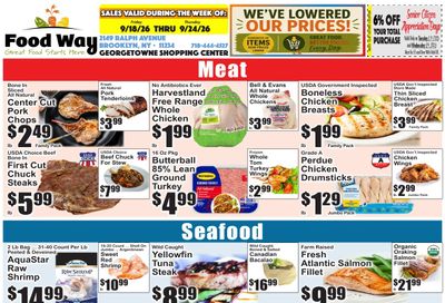 Food Way Weekly Ad September 18 - 24, 2026