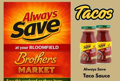 Brothers Market (207 E. Locust, Bloomfield, IA) 2 Day Special Weekly Ad September 19 - 20, 2026