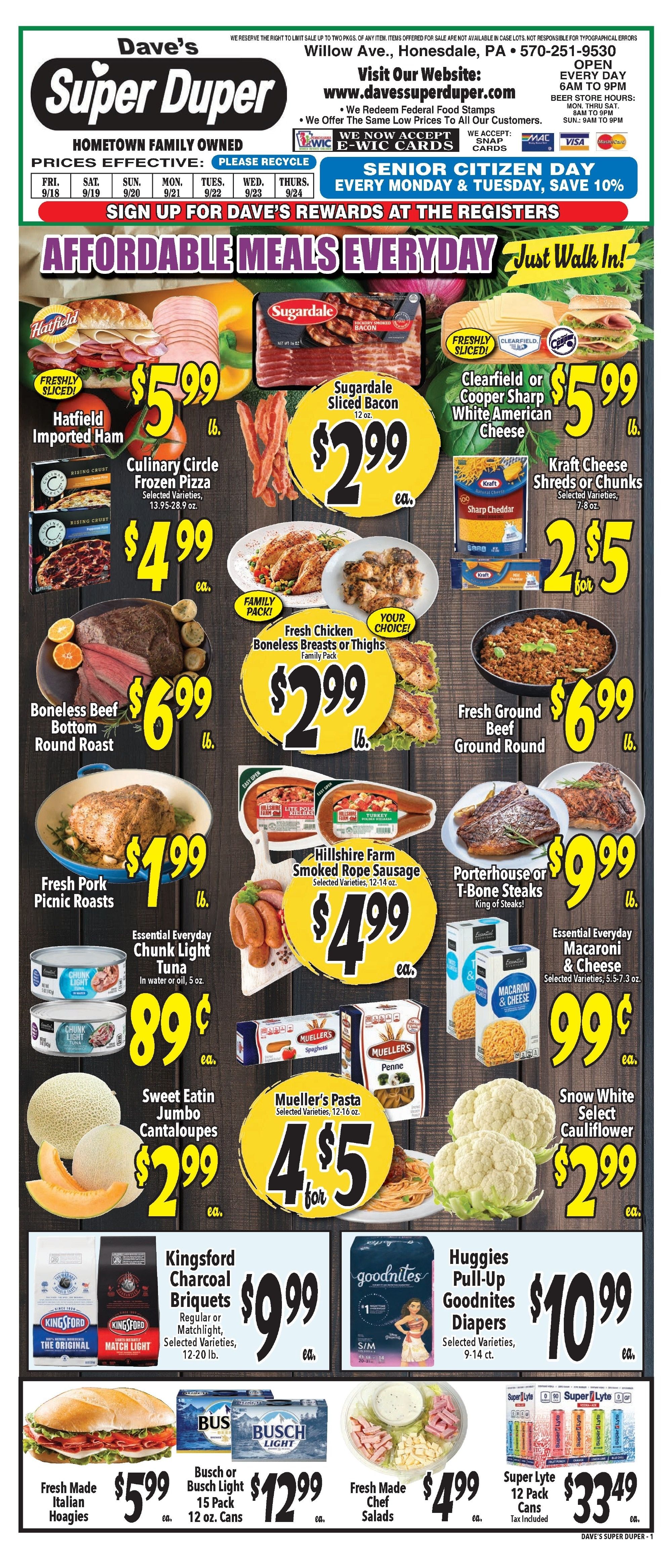Dave's Super Duper Weekly Ad September 18 - 24, 2026