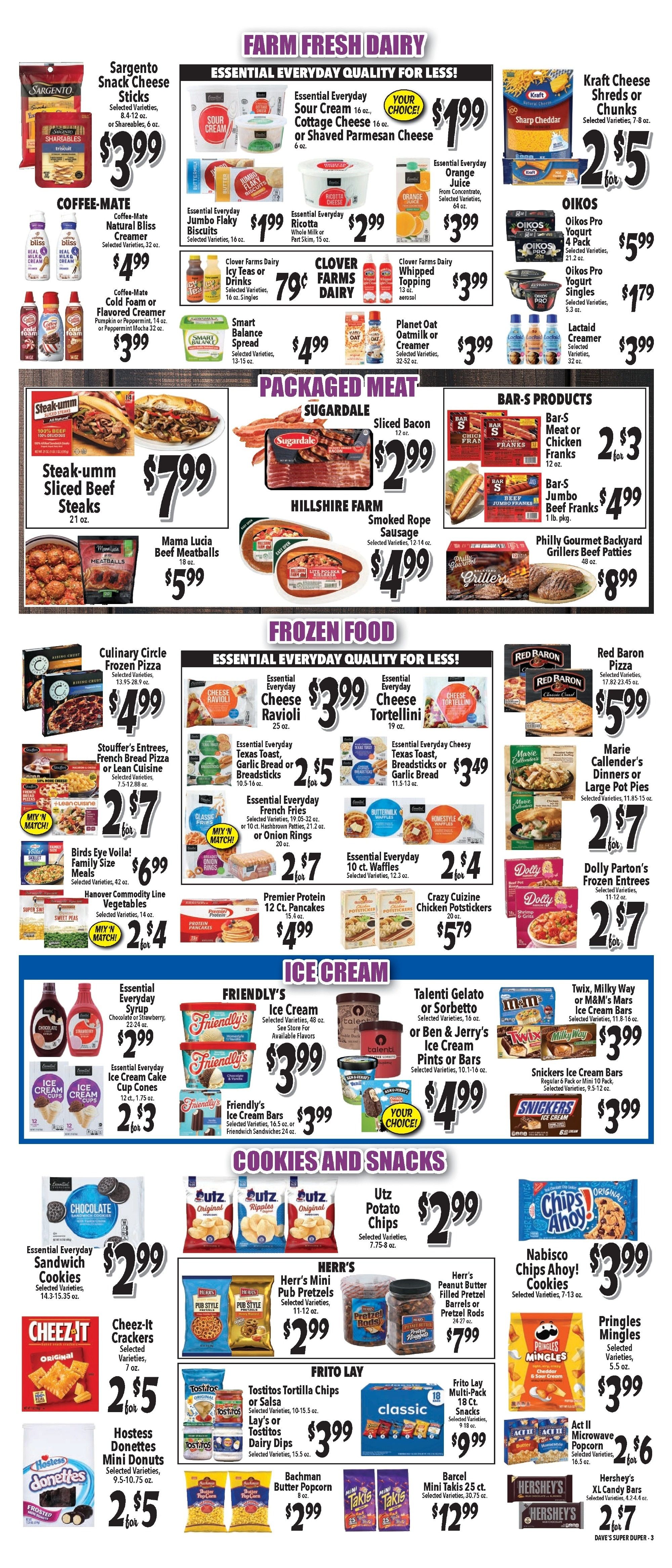 Dave's Super Duper Weekly Ad September 18 - 24, 2026