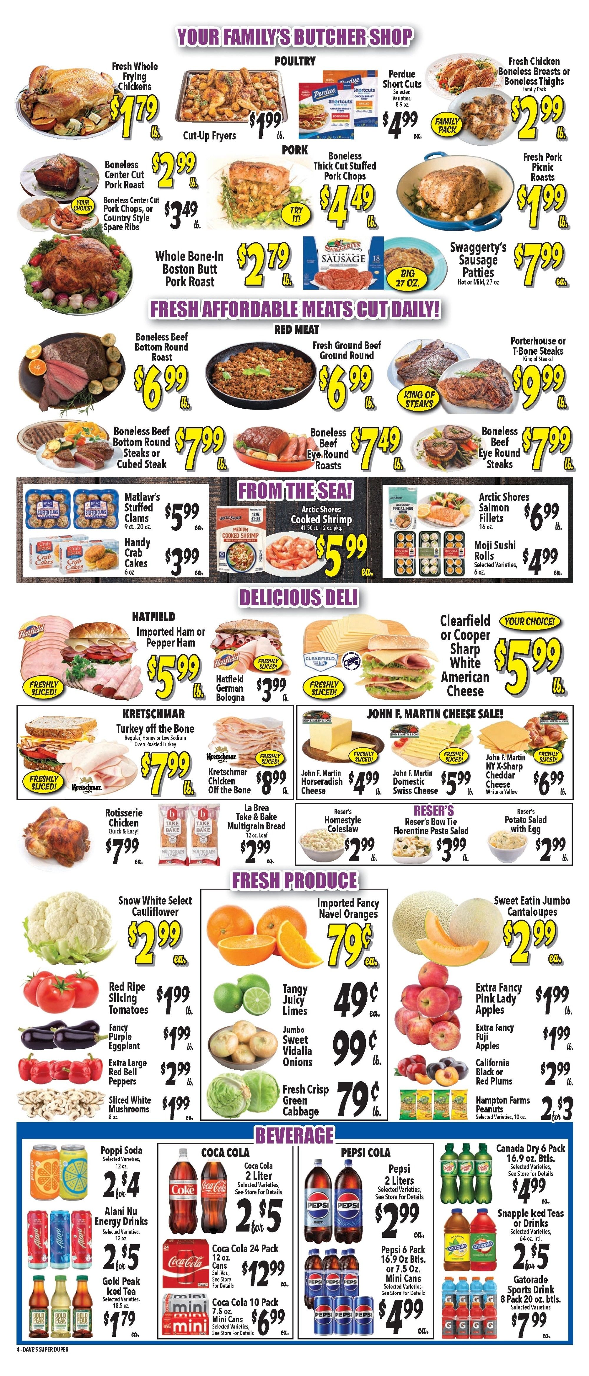 Dave's Super Duper Weekly Ad September 18 - 24, 2026