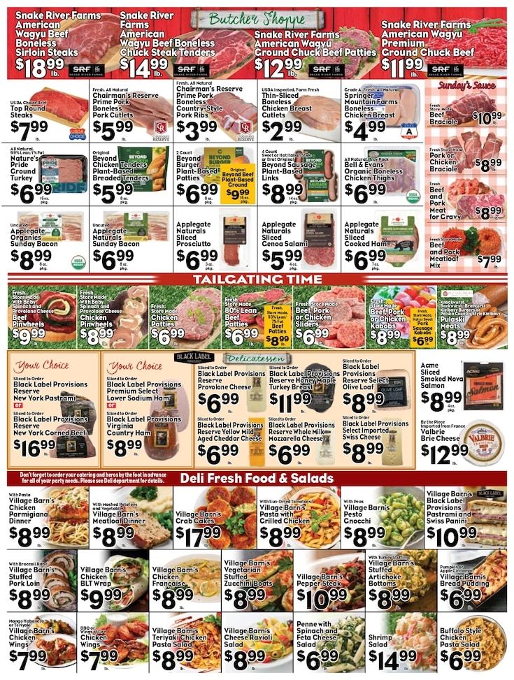 Village Barn Fresh Market Weekly Ad September 18 - 24, 2026