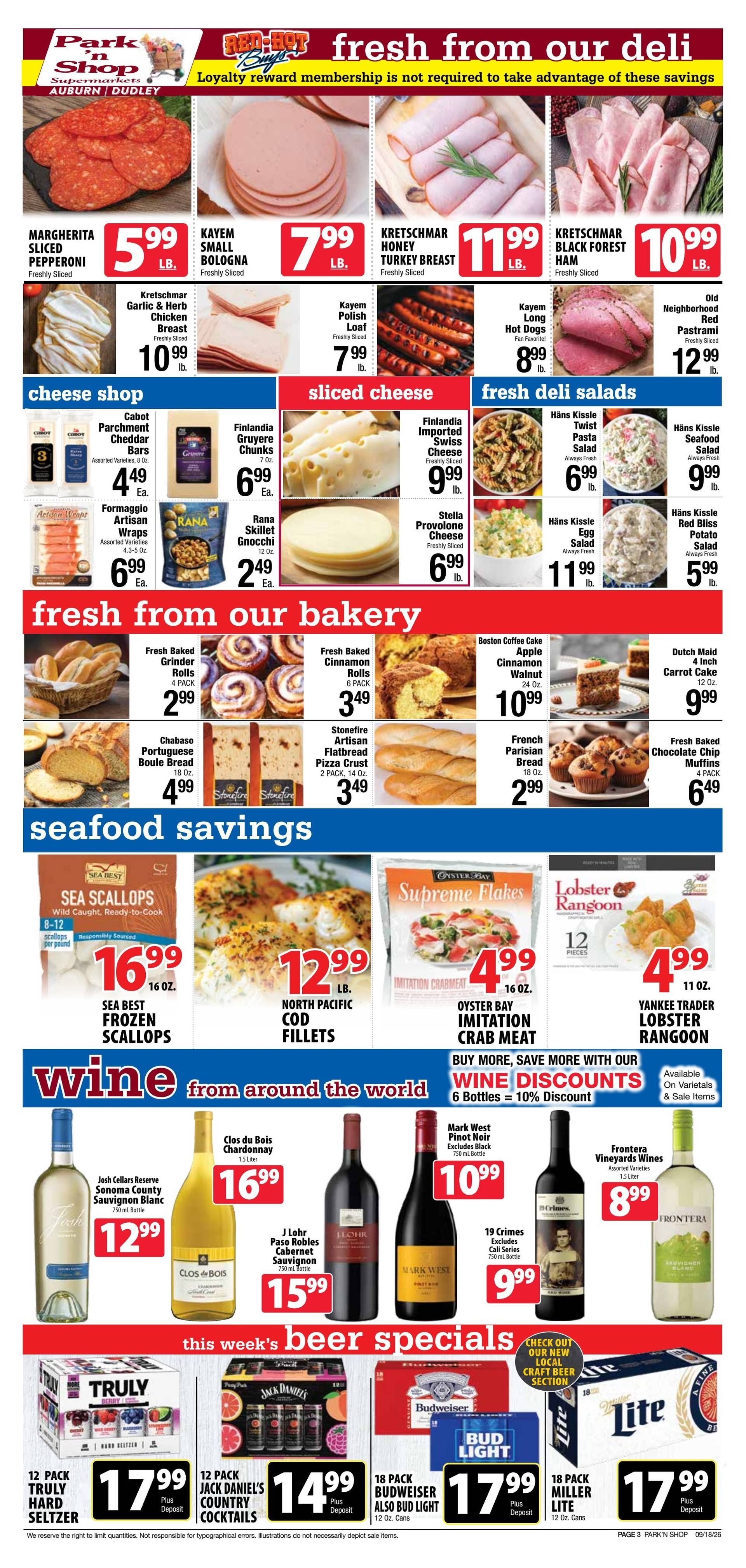 Park 'n Shop Weekly Ad September 18 - 24, 2026