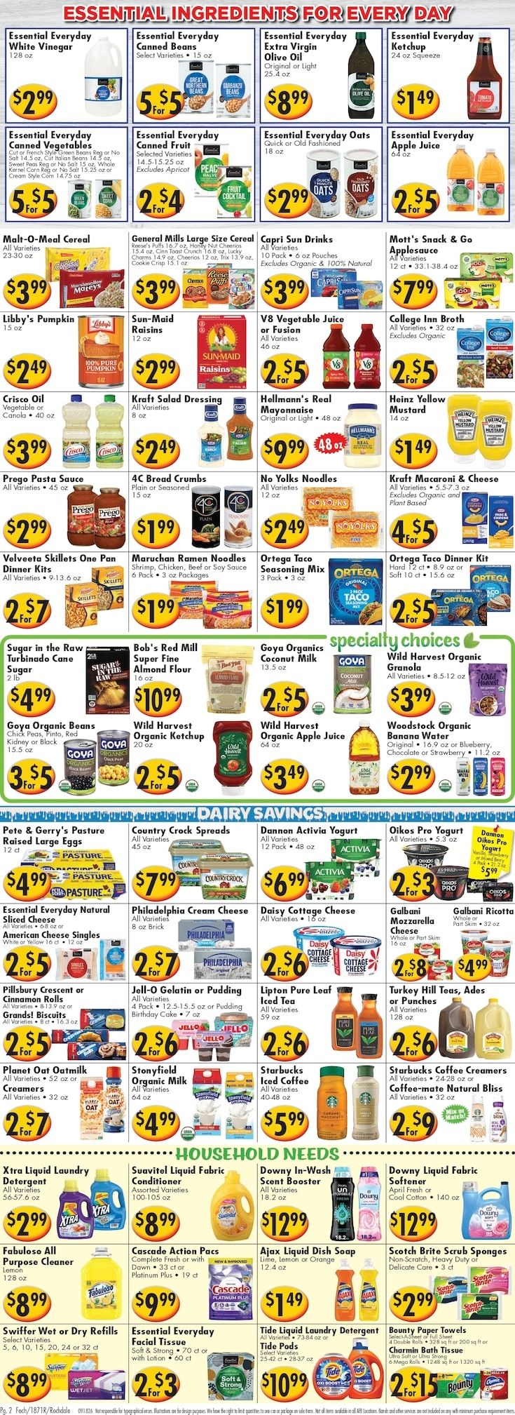 Ideal Food Basket (Brooklyn and Jamaica, NY) Weekly Ad September 18 - 24, 2026