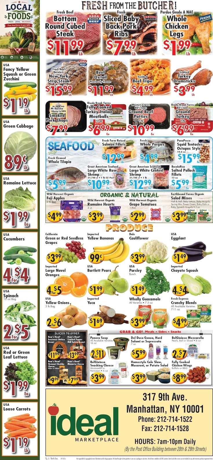 Ideal Food Basket (New York, NY) Weekly Ad September 18 - 24, 2026