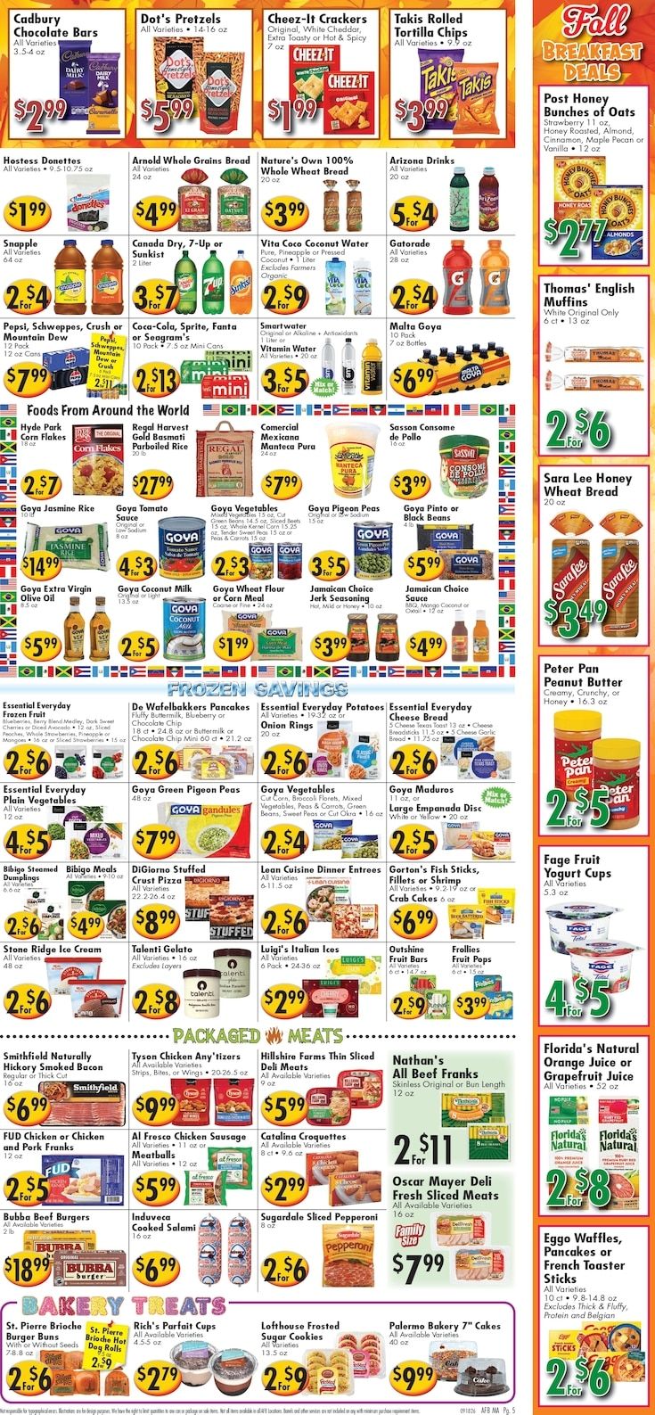 America's Food Basket (Massachusetts) Weekly Ad September 18 - 24, 2026
