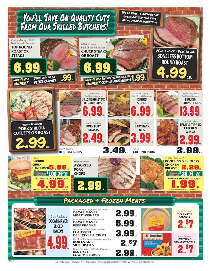 Big Bunny Market Weekly Ad September 18 - 24, 2026