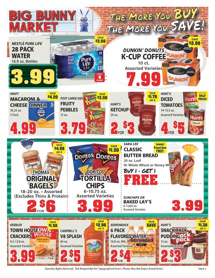 Big Bunny Market Weekly Ad September 18 - 24, 2026