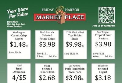 Friday Harbor Marketplace Weekly Ad September 16 - 22, 2026
