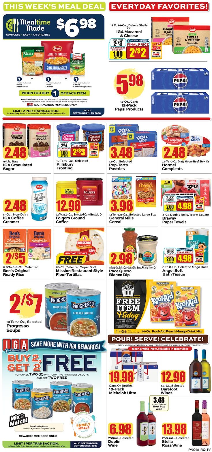 Fairvalue Marketplace Weekly Ad September 16 - 22, 2026