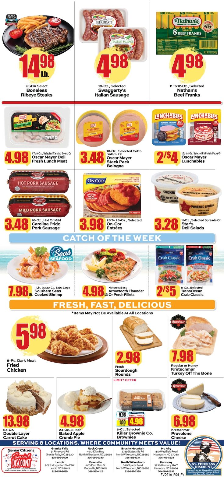 Fairvalue Marketplace Weekly Ad September 16 - 22, 2026