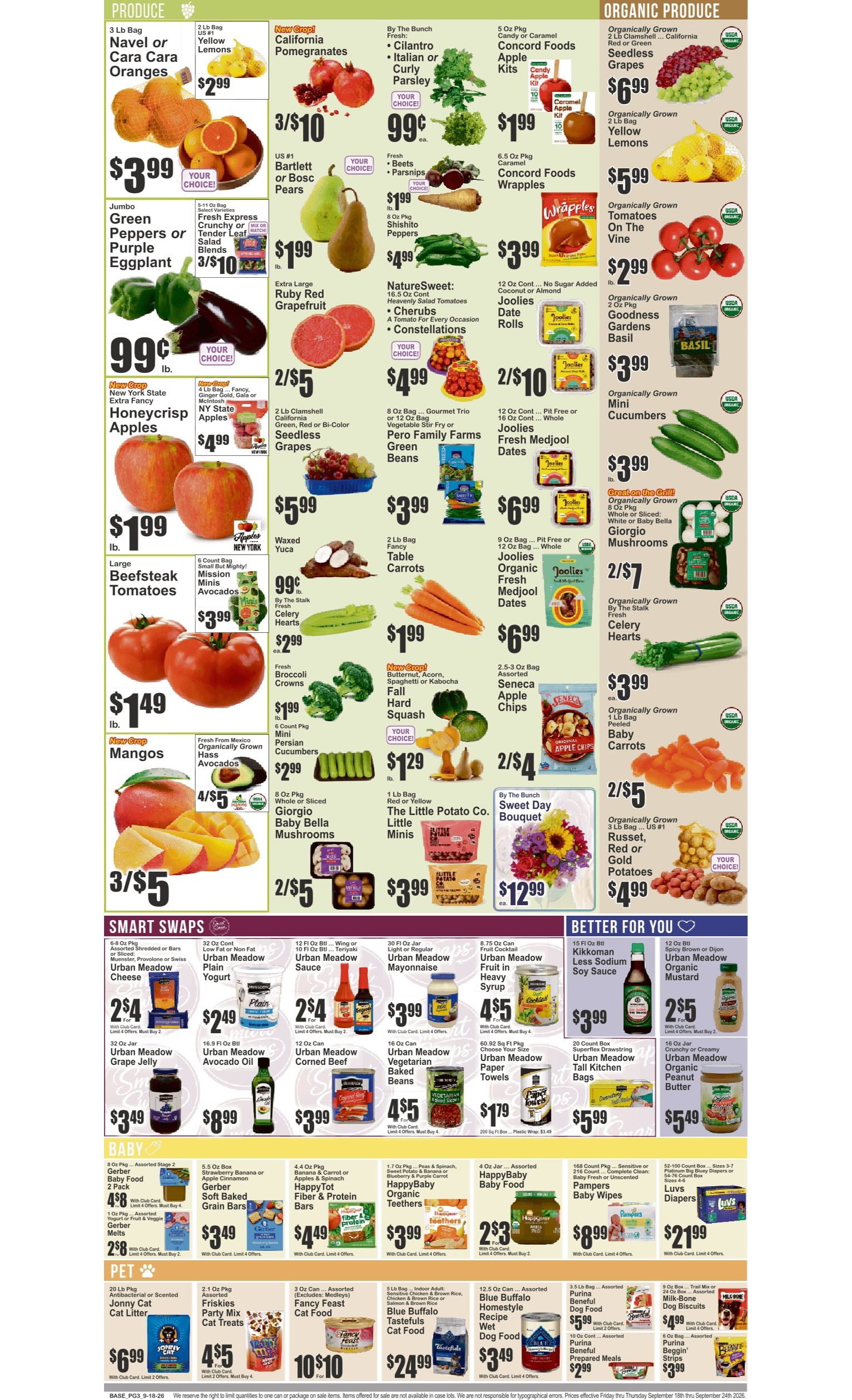 Peter's Market (7700 Route 209, Napanoch, NY) Key Food 09/18 - 09/24 Preview Weekly Ad September 18 - 24, 2026