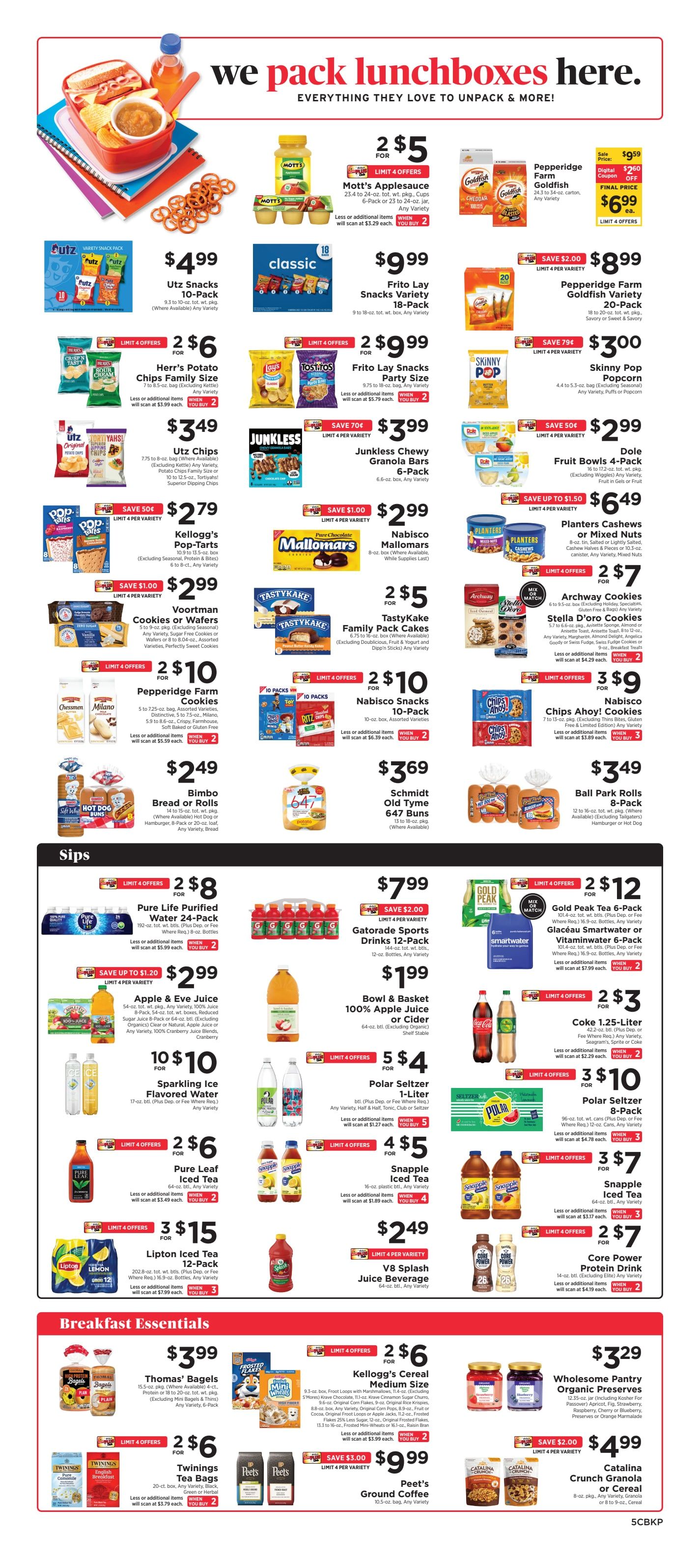 ShopRite (949 Beards Hill Rd, Aberdeen, MD) Weekly Ad September 18 - 24, 2026