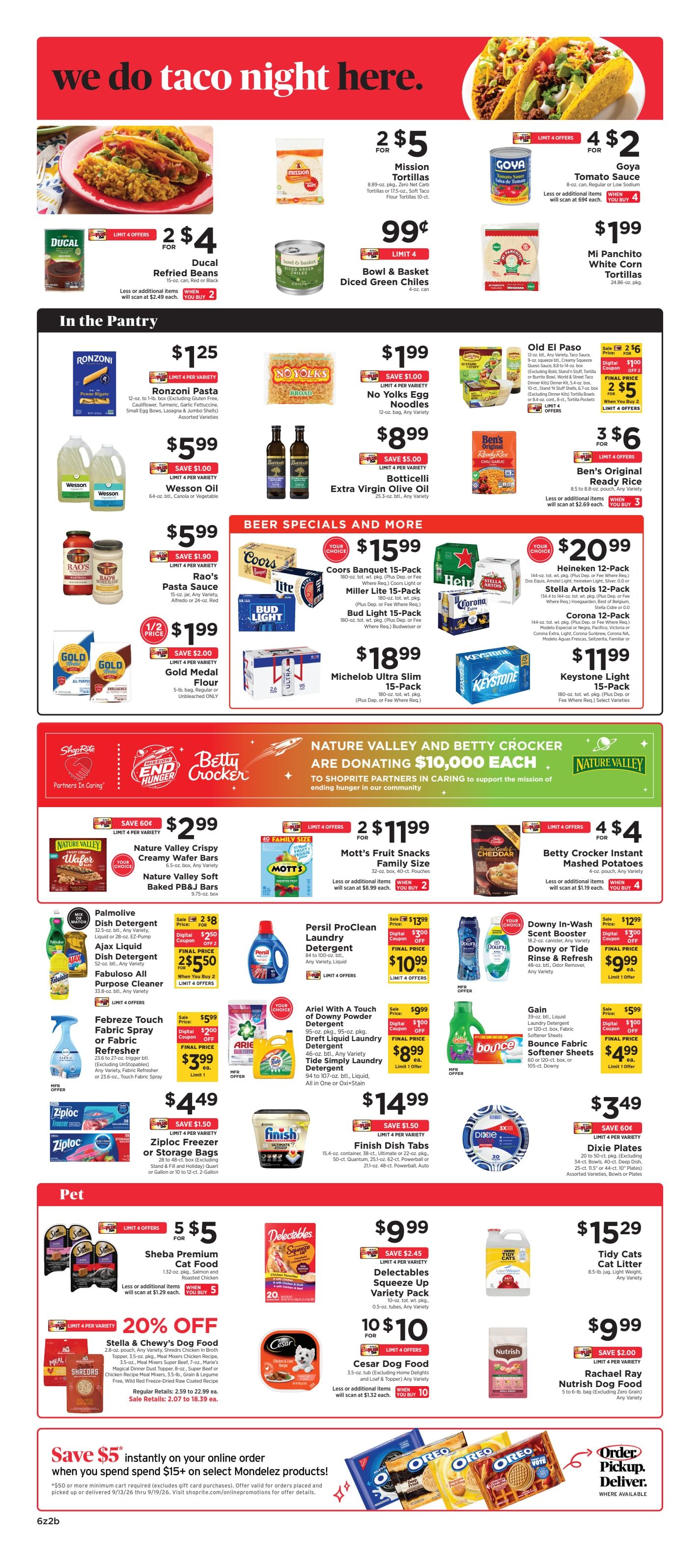 ShopRite (949 Beards Hill Rd, Aberdeen, MD) Weekly Ad September 18 - 24, 2026
