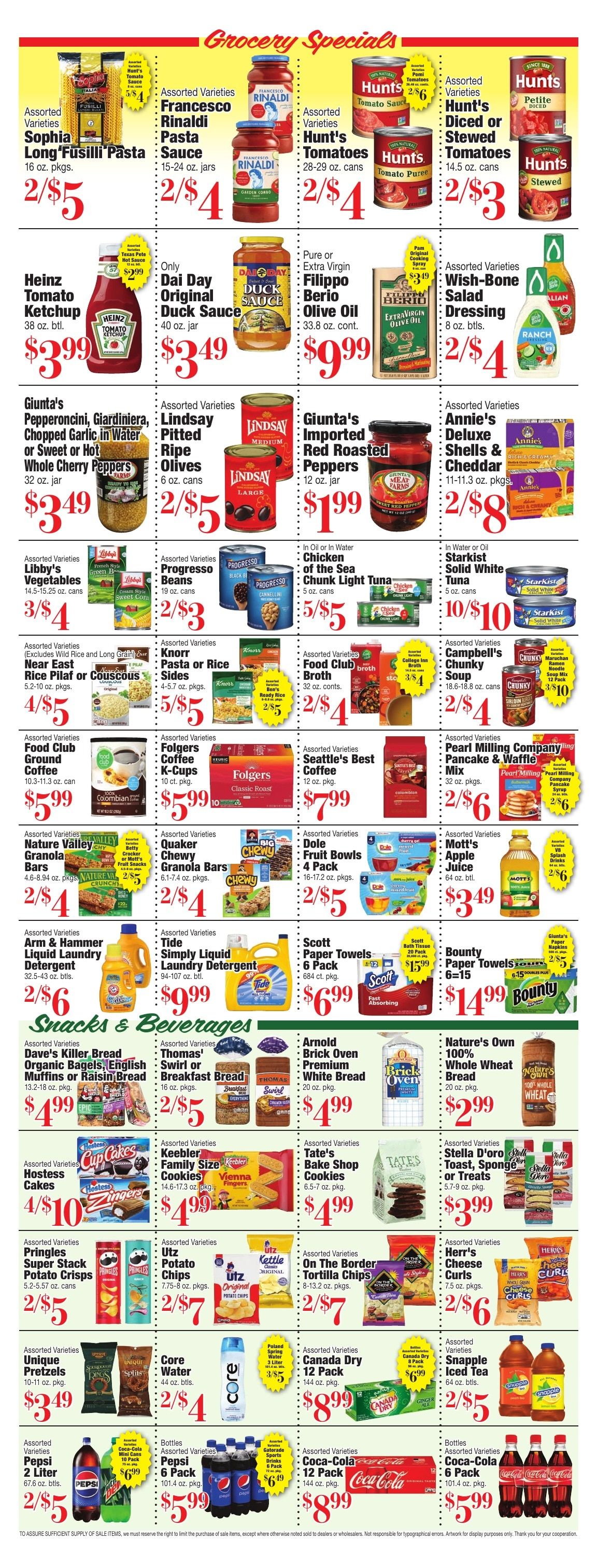 Giunta's Meat Farms Weekly Ad September 18 - 24, 2026