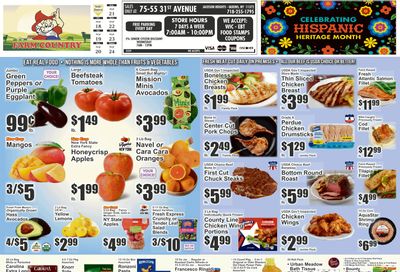 Farm Country (East Elmhurst, NY) Key Food Weekly Ad September 18 - 24, 2026