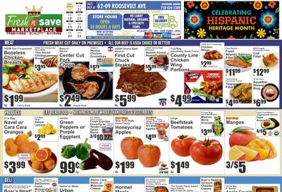 Fresh N Save Marketplace (Woodside, NY) Key Food Weekly Ad September 18 - 24, 2026