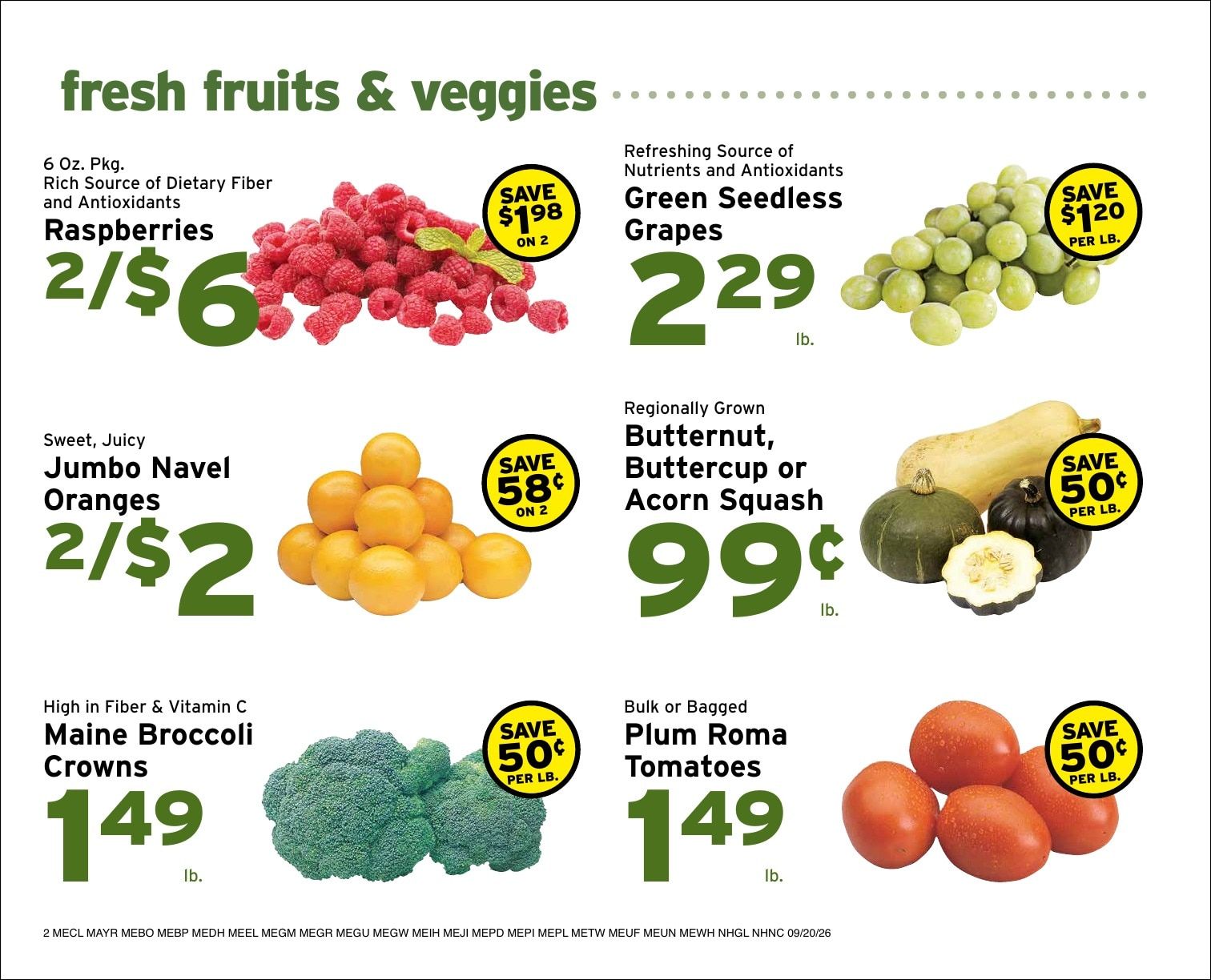 Graves' Shop 'n Save Weekly Ad September 20 - 26, 2026