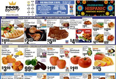 Food Dynasty (New York, NY) Key Food Weekly Ad September 18 - 24, 2026