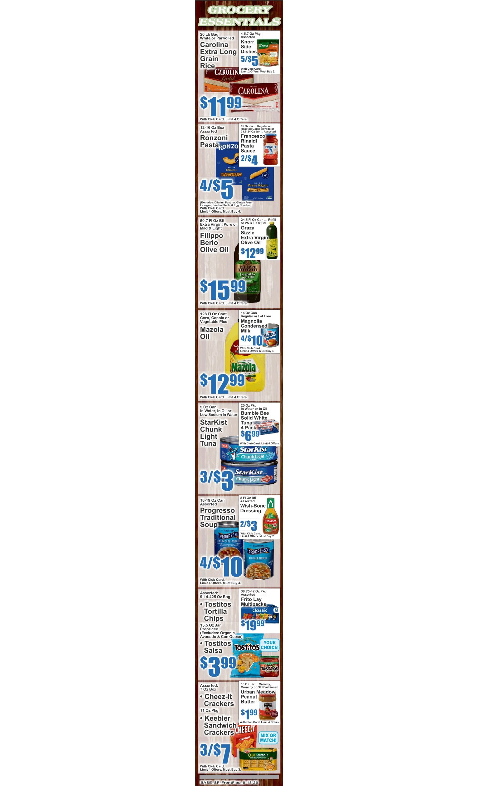 Food Dynasty (Staten Island, NY) Key Food Weekly Ad September 18 - 24, 2026