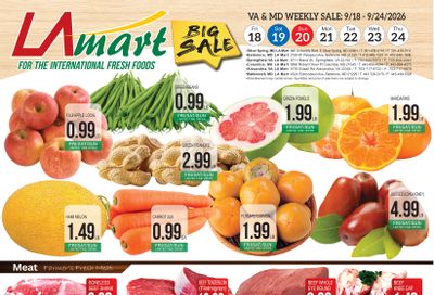 LA Mart English Weekly Ad September 18 - 24, 2026