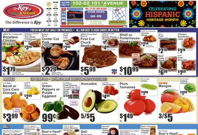 Key Fresh & Natural (102-02 101st Ave., Ozone Park, NY) Key Food Weekly Ad September 18 - 24, 2026