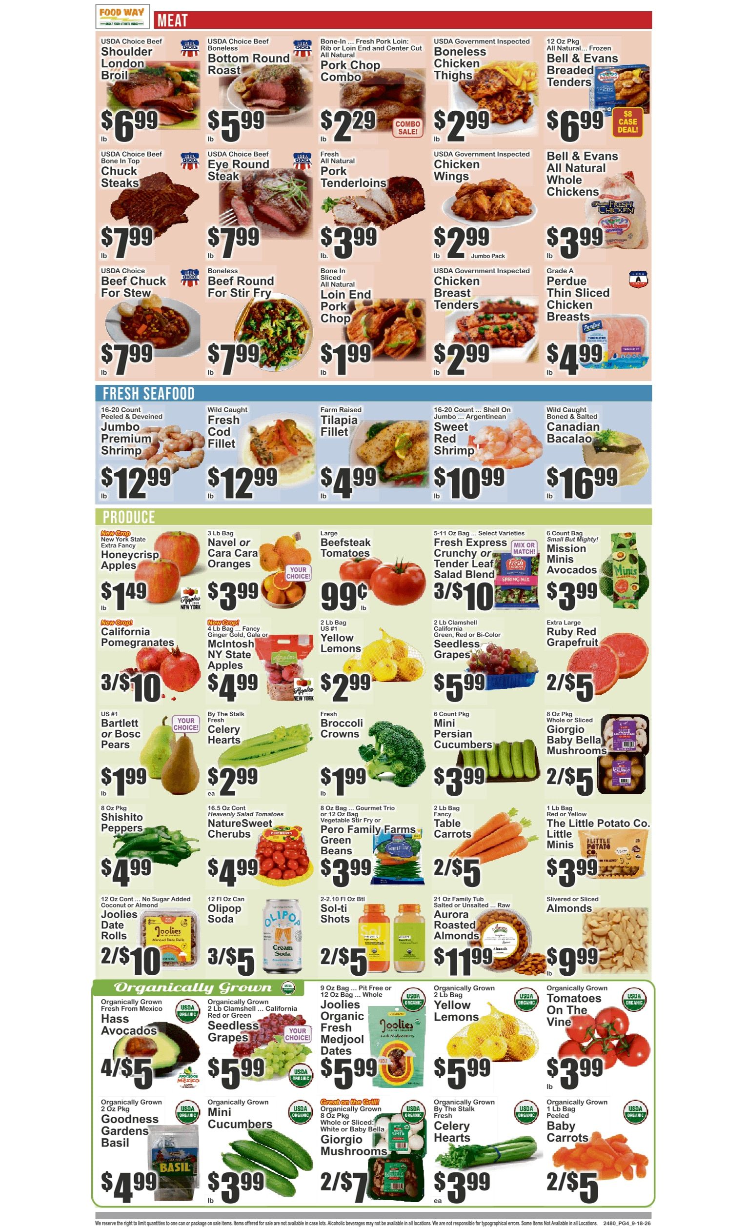 Food Way (2149 Ralph Avenue, Brooklyn, NY) Key Food Weekly Ad September 18 - 24, 2026