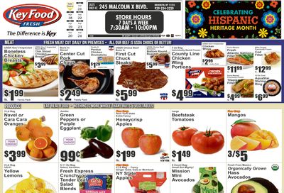 Halsey Traders Market (245 Malcolm X Blvd., Brooklyn, NY) Key Food Weekly Ad September 18 - 24, 2026