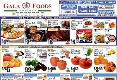 Gala Foods (1759 Middle Country Road, Unit 1, Centereach, NY) Key Food Weekly Ad September 18 - 24, 2026