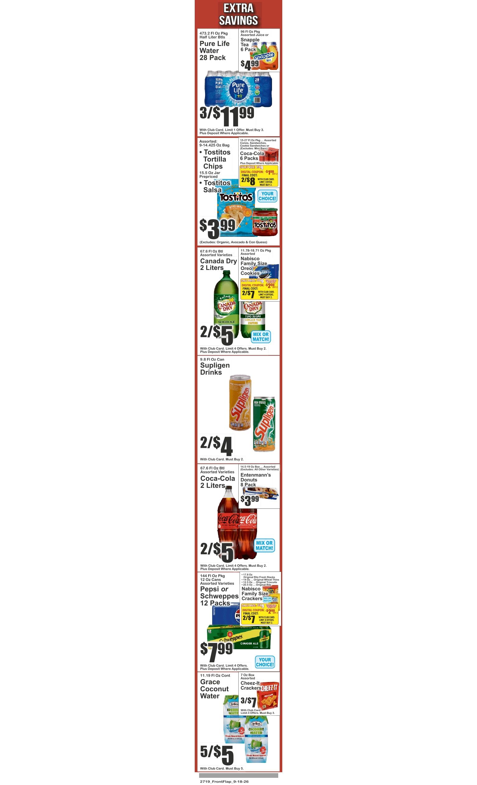 Food World Supermarket (4209 Avenue D, Brooklyn, NY) Key Food Weekly Ad September 18 - 24, 2026