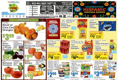 Food World Supermarket (935 East 107th Street, Brooklyn, NY) Key Food Weekly Ad September 18 - 24, 2026