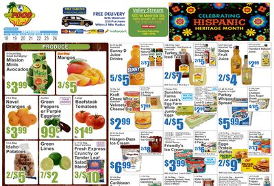 Food World Supermarket (Valley Stream, NY) Key Food Weekly Ad September 18 - 24, 2026
