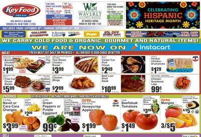Waverly Gourmet Market (367 Waverly Ave., Brooklyn, NY) Key Food Weekly Ad September 18 - 24, 2026