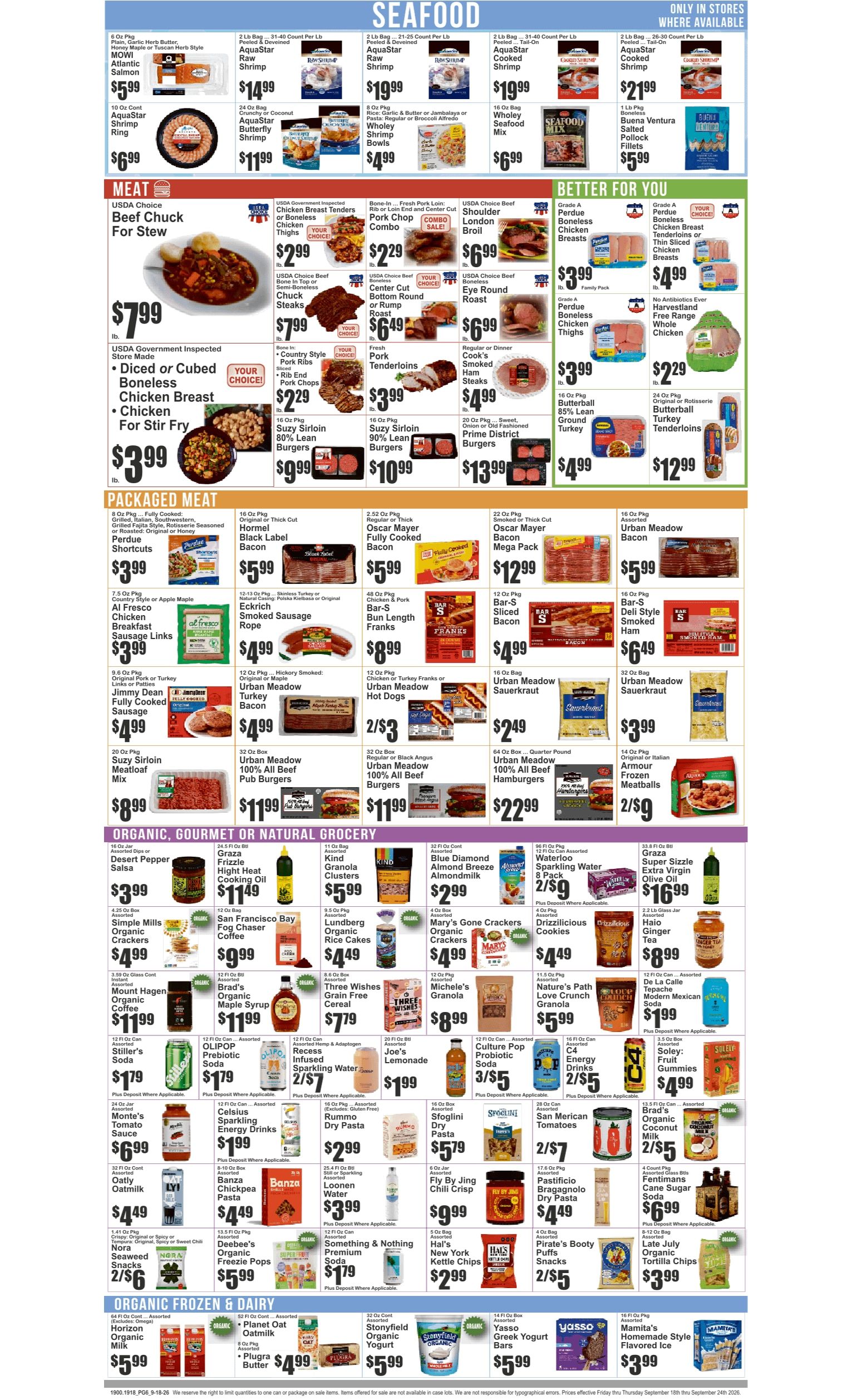 Waverly Gourmet Market (367 Waverly Ave., Brooklyn, NY) Key Food Weekly Ad September 18 - 24, 2026