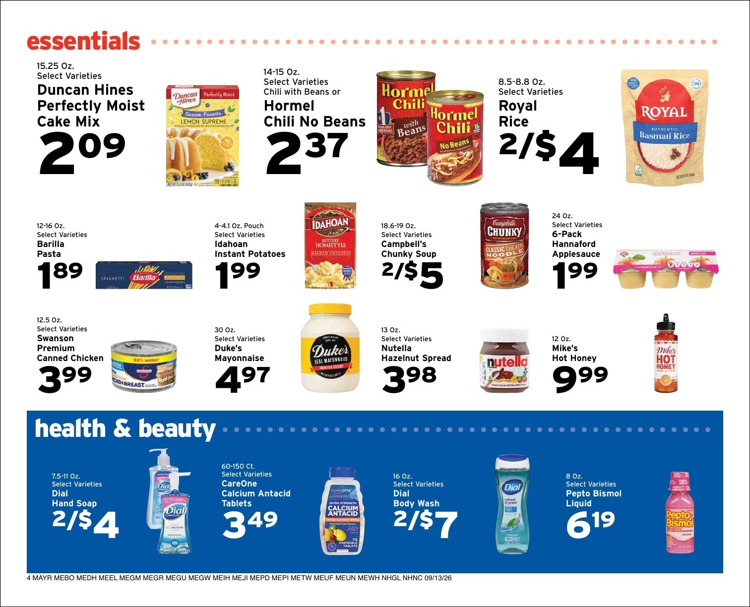 Grant's Shop 'n Save Weekly Ad September 20 - 26, 2026